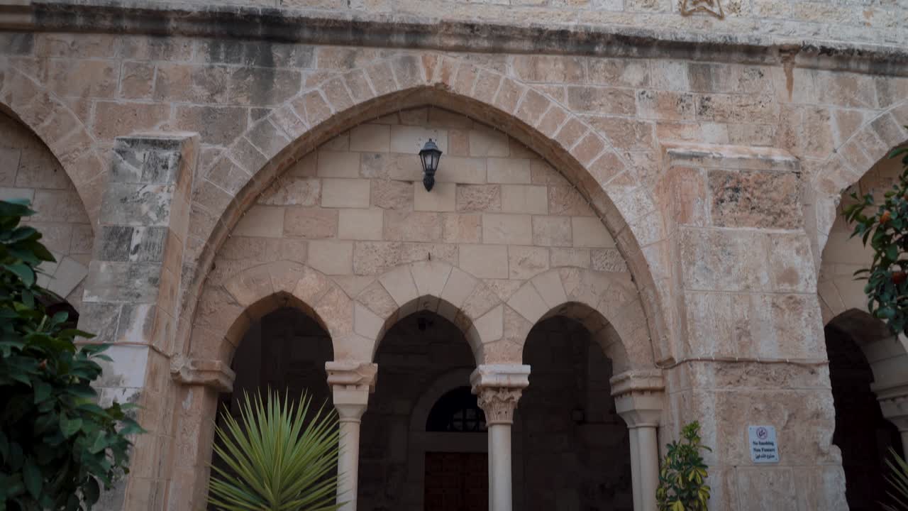 iglesia católica en belén israel palestina