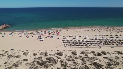 Playa-Tropical-Vacaciones-De-Verano-Vista-Aérea