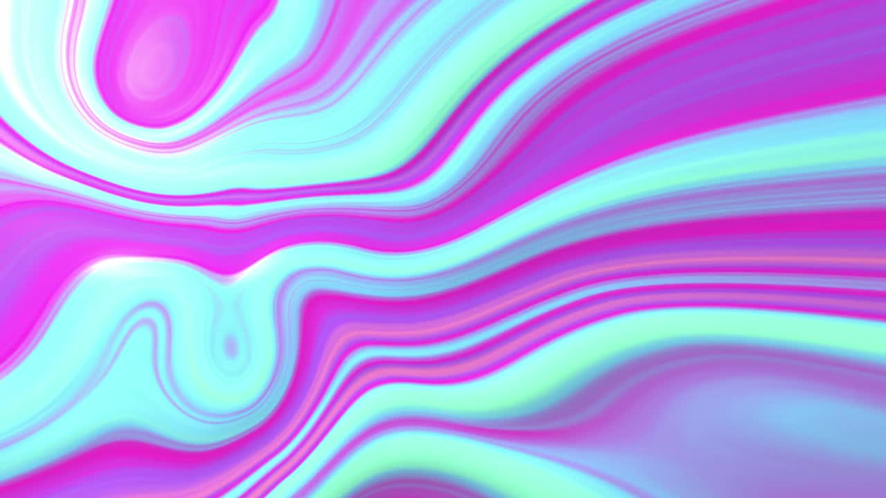 움직이는 다채로운 배경 위의 모양의 애니메이션