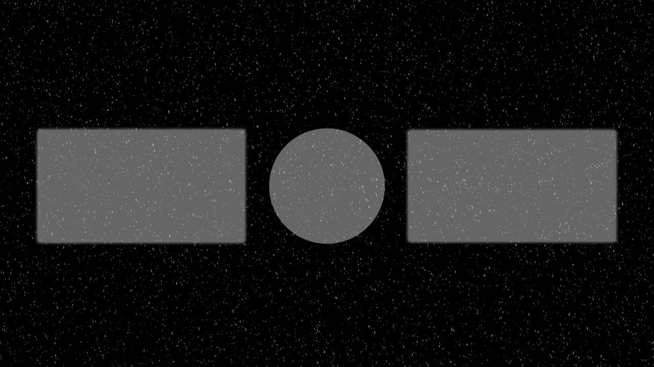 파우더 스노우 입자 엔딩 카드 엔딩 스크린 모션 그래픽