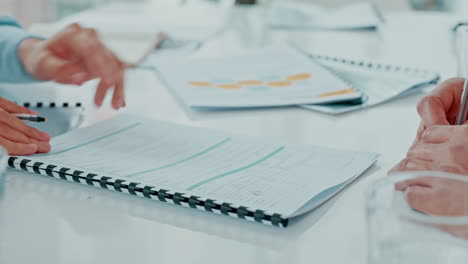 Paperwork signature, deal and hands of business
