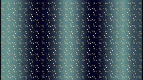 animación de formas en movimiento sobre fondo azul