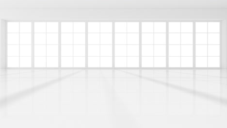 the white empty room, 3d rendering.