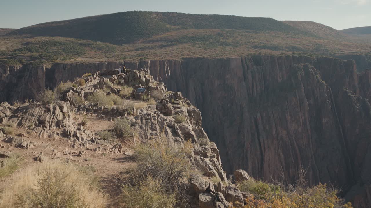 Black Canyon of the Gunnison scenic view