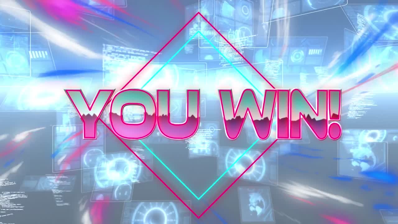 다양한 데이터로 디지털 추상 공간에서 승리하는 애니메이션