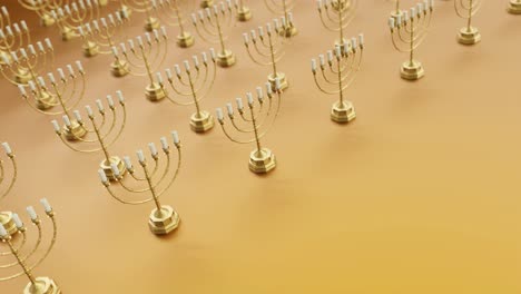 Golden-Menorahs-on-a-Vibrant-yellow-Background-vertical