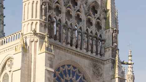 burgos cathedral, unesco world heritage site, burgos, spain, zoom in