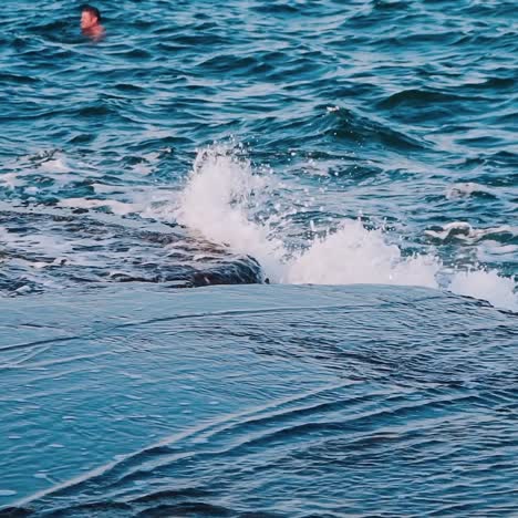 fondo de agua de mar