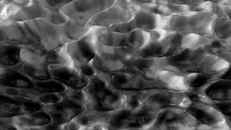 abstract rippled alien surface.