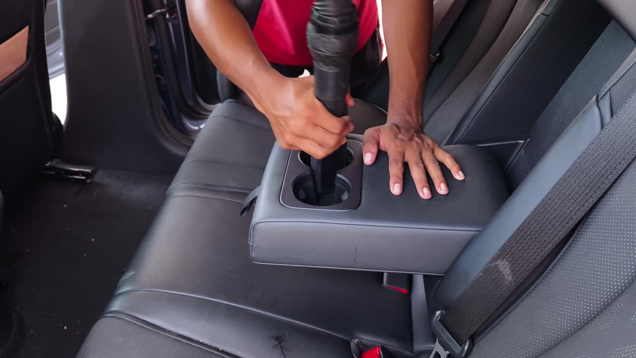 Car Interior Vacuuming and Cleaning