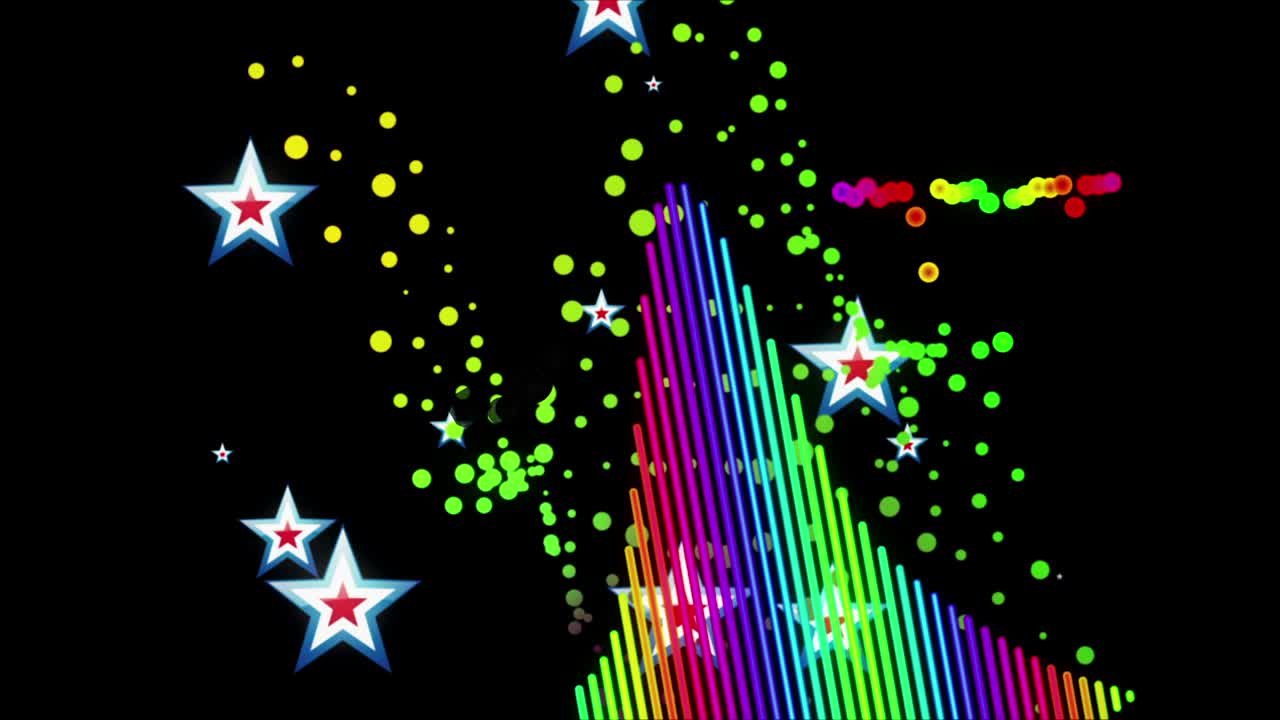 음악 스트럼 빈티지 vj 루프