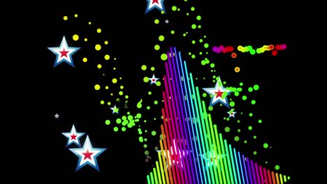 music spectrum vintage vj loop
