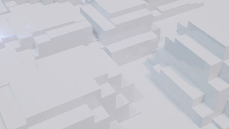 animation of moving 3d blocks background