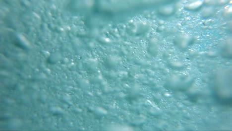 underwater bubbles texture pattern, beautiful clear blue turquoise water