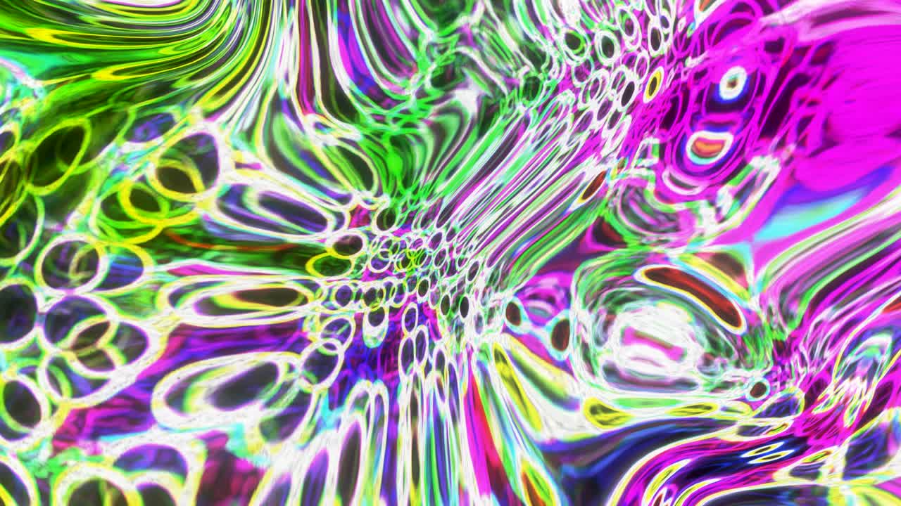 Motion abstract, colorful and smooth infinity or seamless loop.