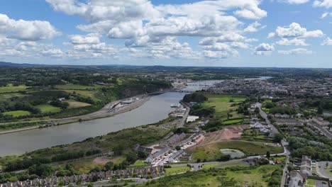 timelapse waterford city sunny summer morning city on the river suir ireland epic locations