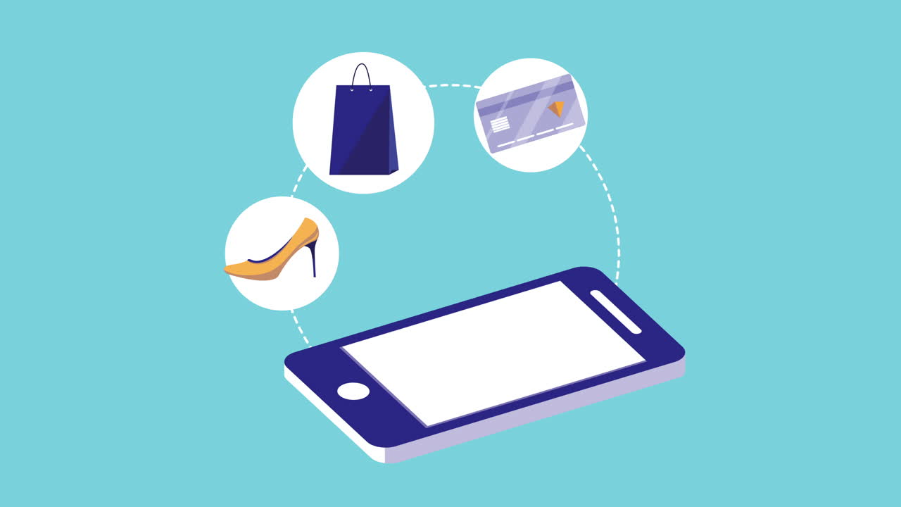 스마트 폰으로 온라인 쇼핑