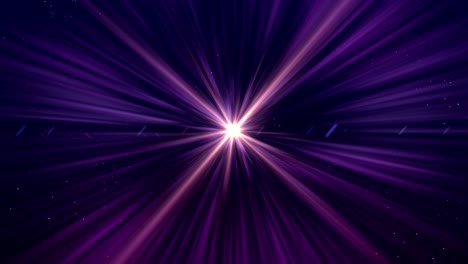 fondo abstracto con luz brillante en el centro. bucle sin costuras