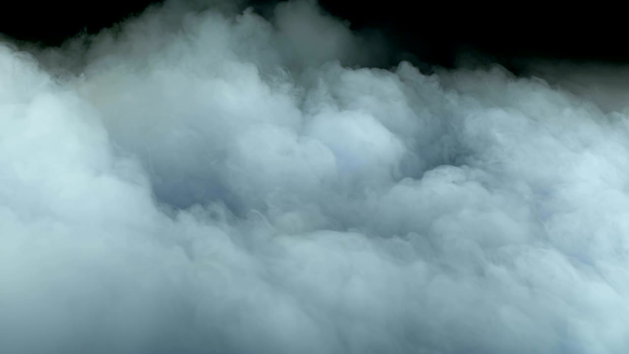 nubes de humo de hielo seco realistas