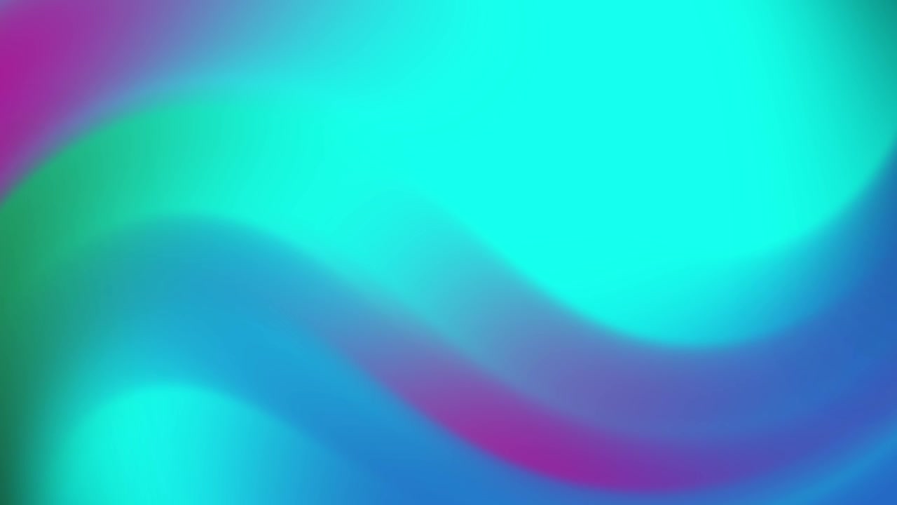 Abstract Flowing Gradient Background with Vibrant Teal, Blue, and Magenta Colors