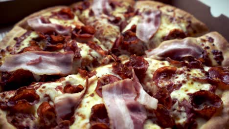 Closeup-of-american-take-away-pizza