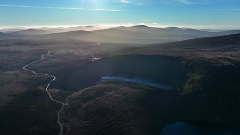 Lough-Bray,-Wicklow,-Ireland