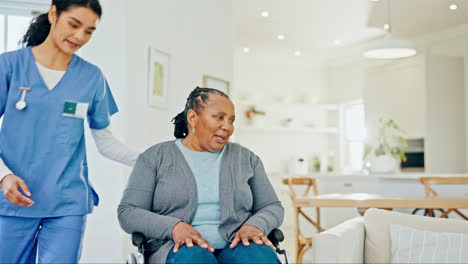 Nurse,-woman-in-wheelchair