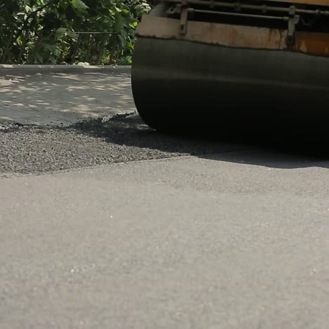speciale uitrusting voor het leggen van asfalt