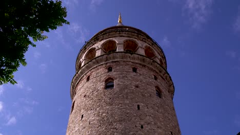 la torre de galata desde estambul, turquía.