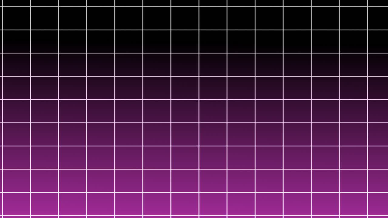 Abstract Grid Pattern with Black and Purple Gradient Background