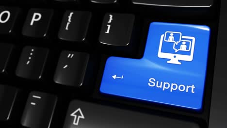 Support Button on a Keyboard