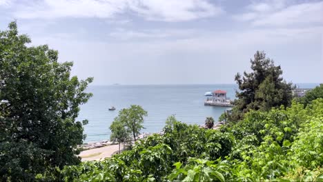 marmara sea view from moda district