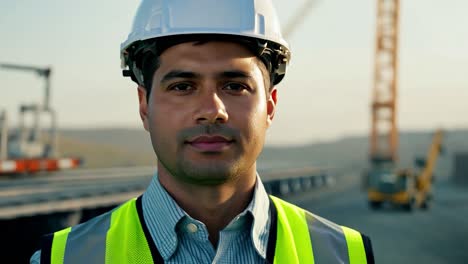 construction worker on a construction site