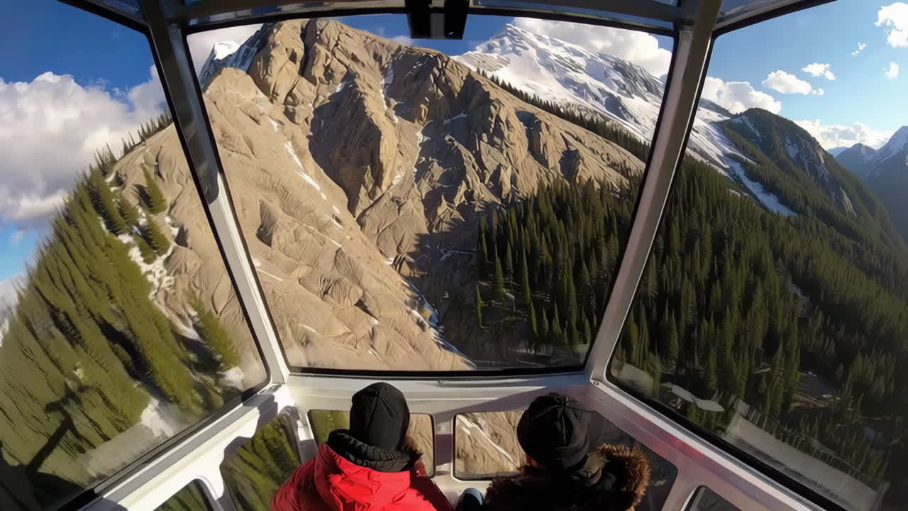 Mountain Views from a Cabin