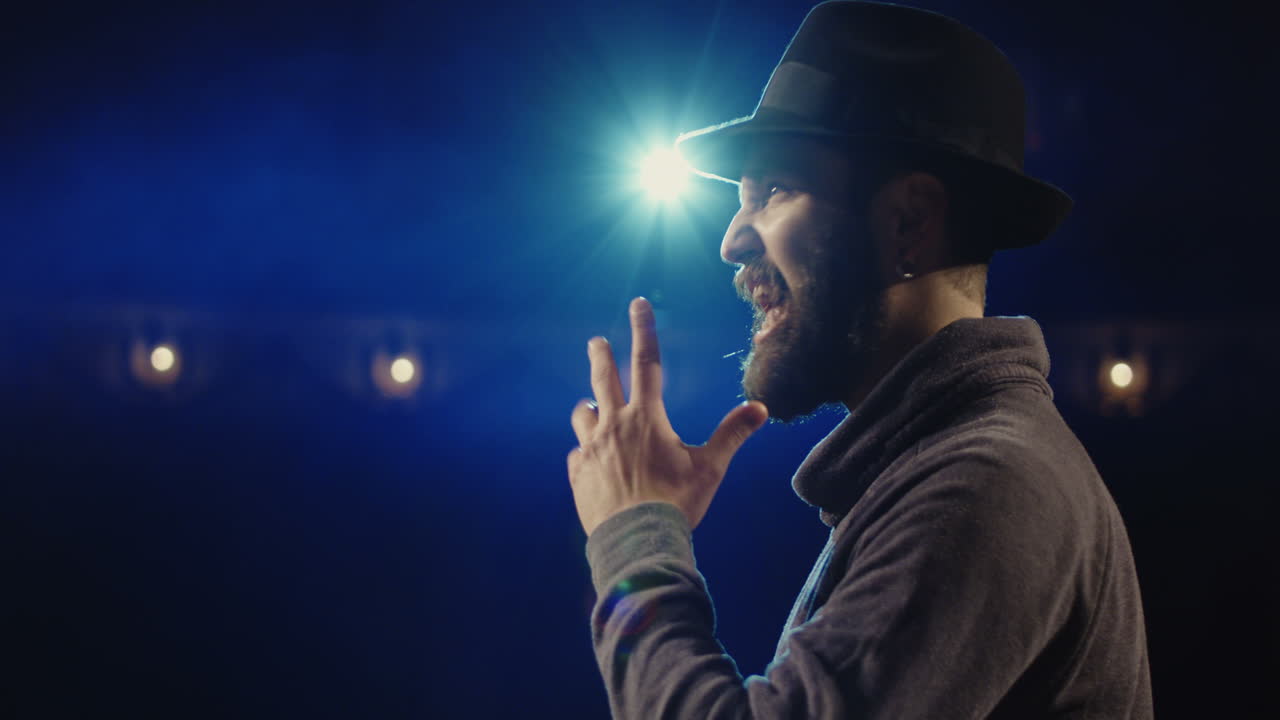 Theater Director Giving Instructions