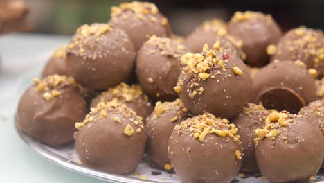 trufas de chocolate
