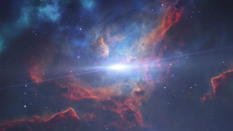 Wolken-Und-Gas-Im-Weltraum-Universum-Galaxie,-Das-Universum