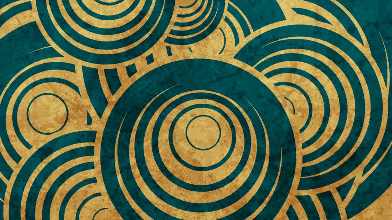 Blue and brown circles abstract grunge motion background