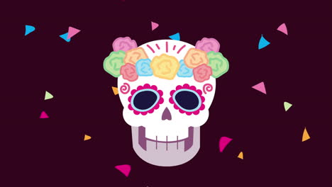 sugar skull decoration