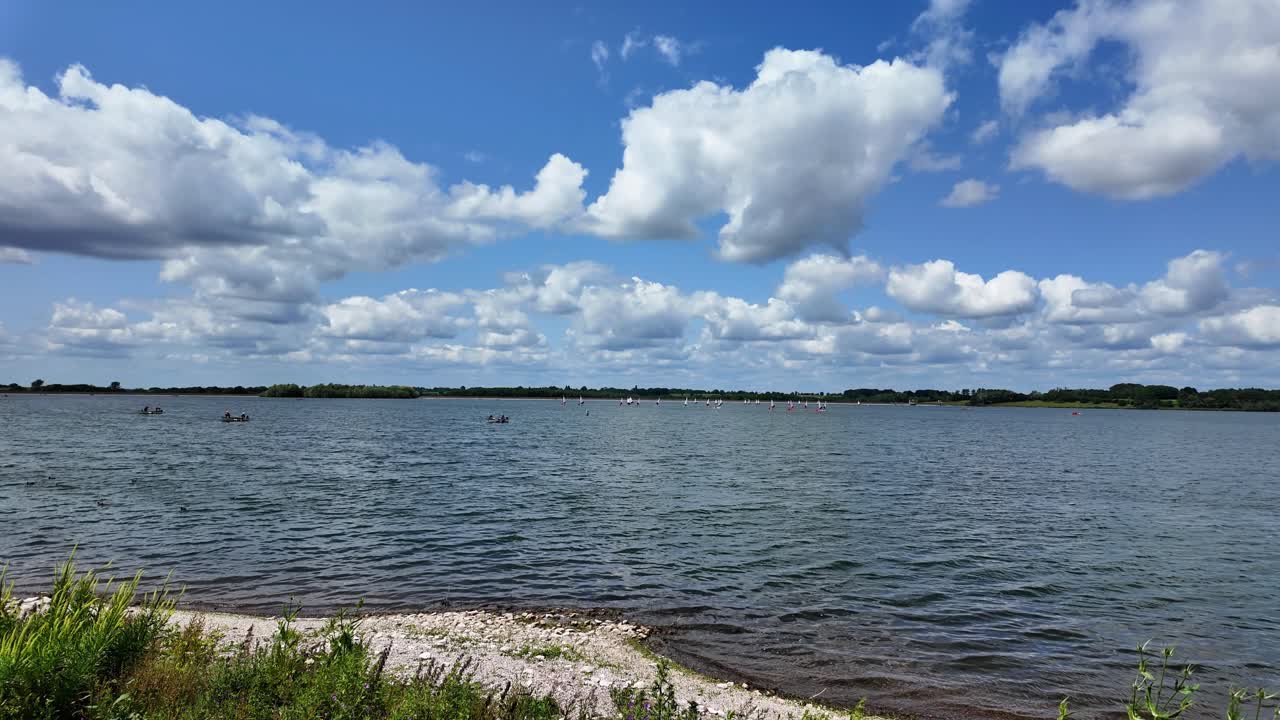 Draycote Water reservoir artificial lake nature landscape United Kingdom country park recreational