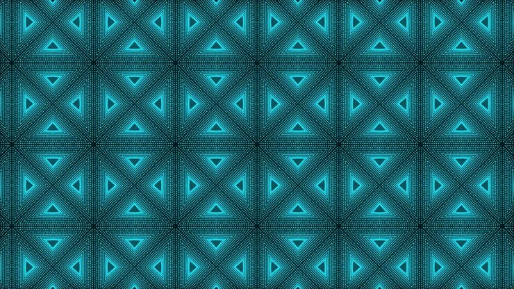 light blue Pattern gothic design animation motion graphics
