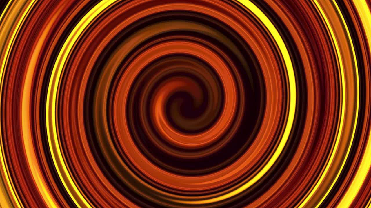 CG image of rotating golden vortex