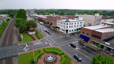 fast-aerial-pullout-thomasville-nc,-north-carolina