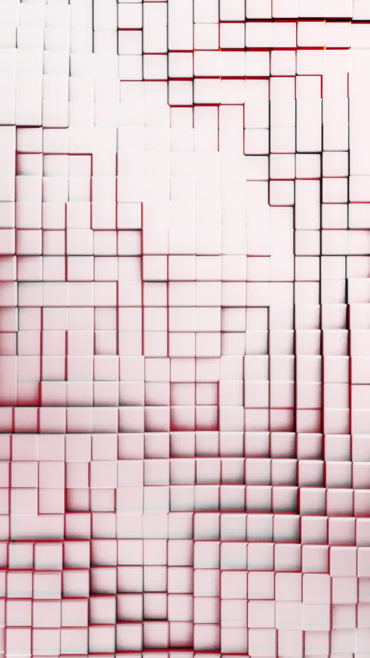 patrón de cubos geométricos 3d abstractos