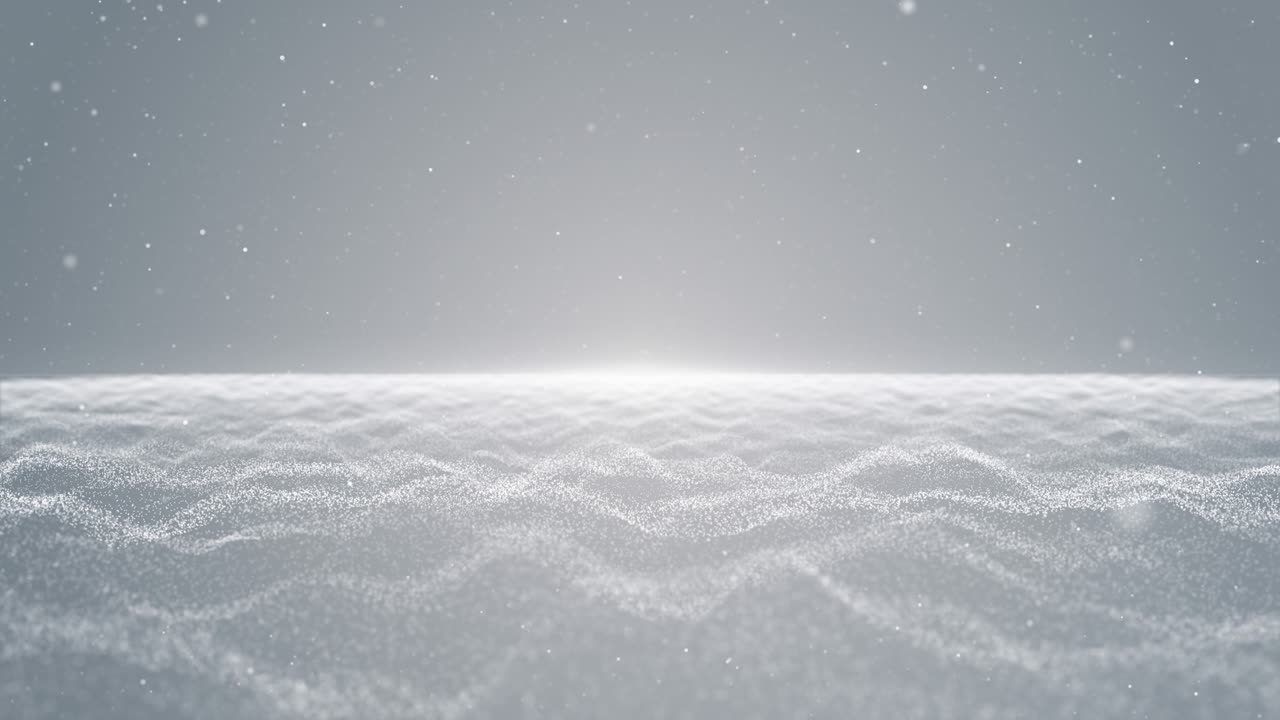 Particles white business bright glitter bokeh dust abstract background loop