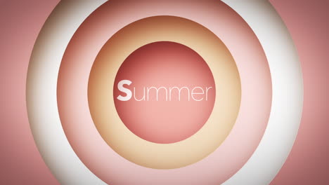 "Summer"-3D-motion-Graphic