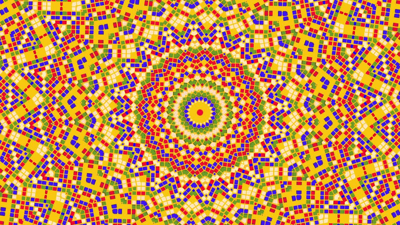 Sfondo astratto colorato a mosaico mandala