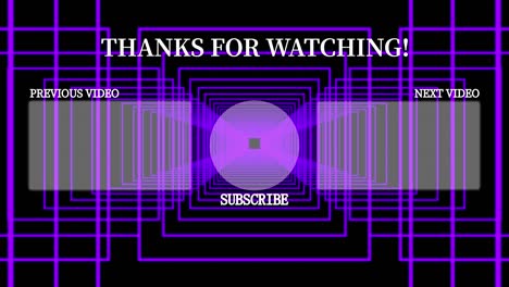 shape continuous progress end card ending screen motion graphics