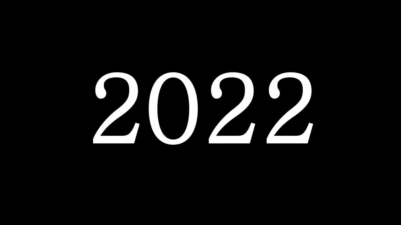 animación de texto y gráficos de movimiento 2022