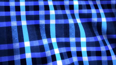 blue plaid fabric texture